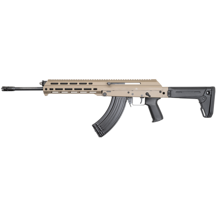 M+M Industries FDE M10X M 7.62x39 AK-47 Semi Automatic Rifle