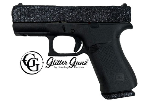 GLOCK 43X MOS 9MM 3.41 GLITTER GUNZ TWILIGHT