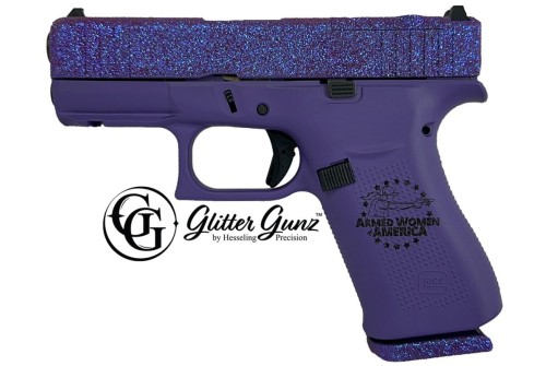 GLOCK 43X MOS 9MM 3.41 GLITTER GUNZ AWA