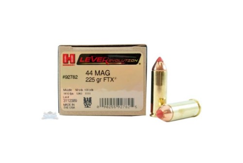 Hornady 44 Magnum 225gr FTX LeverEvolution Ammunition 20rds - 92782