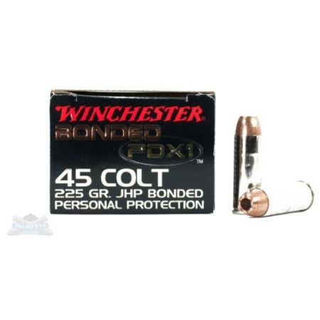 Winchester 45 Colt 225gr PDX1 Ammunition 20rds - S45CPDB