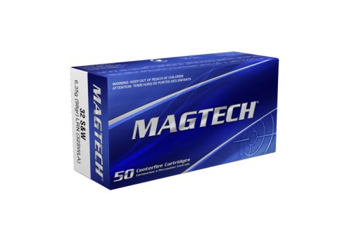 32 S&W Long - 98 Grain LRN - Magtech - 50 Rounds