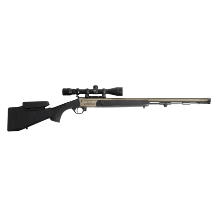 Traditions NitroFire Pro 50 Cal with Scope Tungsten Black Adjustable Stock