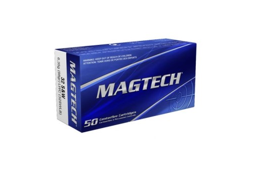 Magtech 32 S&W Long 98gr LWC  Ammunition 50rds - 32SWLB