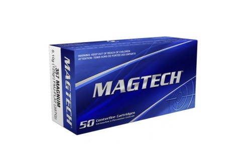 Magtech 357 Magnum 125gr FMJ Ammunition 50rds - 357Q