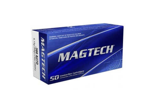 Magtech 380 Auto/ACP 95gr FMJ Ammunition 50 rds - 380A