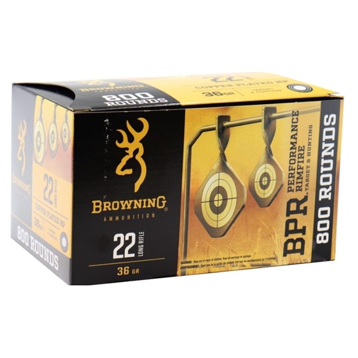 22 LR - 36 Grain CPHP - Browning - 800 Rounds