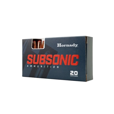 Hornady Subsonic 45-70 Government 410gr Sub-X Rifle Ammo - 20 Rounds