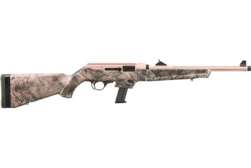 RUGER PC CARBINE ROSE 9MM 17-SHOT THREADED BBL 1/2