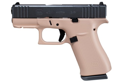 GLOCK 43X MOS 9MM PEACH FUZZ SCT 10RD