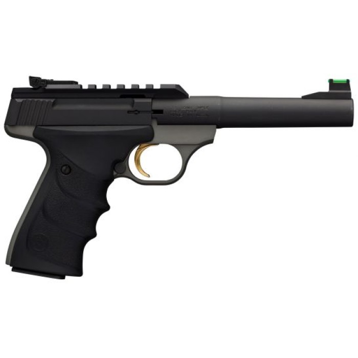 Browning Buck Mark Plus Practical URX 22 LR Pistol 10 Round, Anodized Matte Gray - 051530490