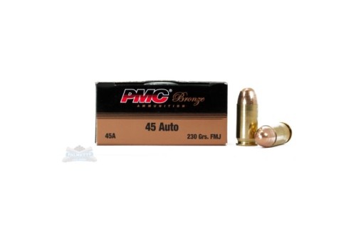 PMC Bronze 45 Auto/ACP 230gr FMJ Ammunition 50rds - 45A