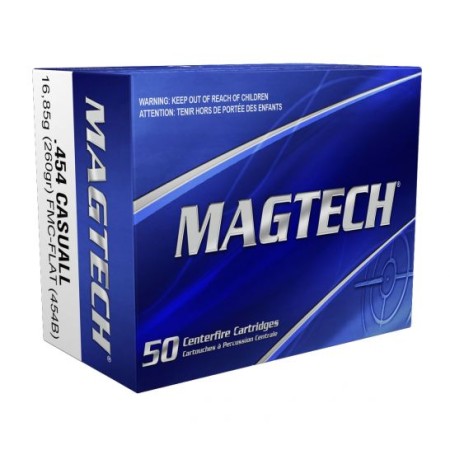 Magtech 454 Casull 260gr FMJ Ammunition 20rds - 454B