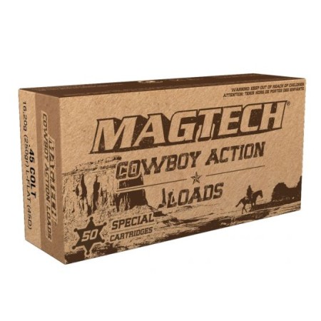 Magtech 45 Colt 250gr LFN Ammunition 50rds - 45D