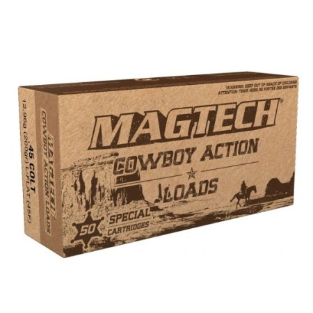 Magtech 45 Colt 200gr LFN Cowboy Ammunition 50rds - 45F