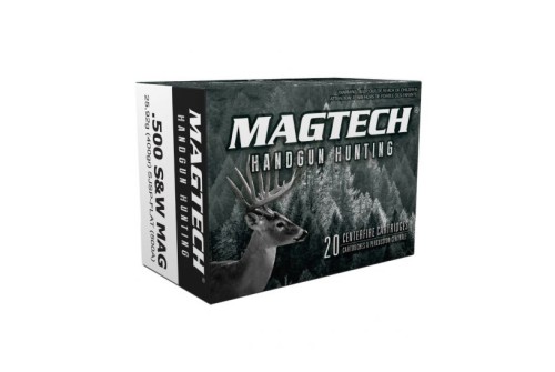 Magtech 500 S&W Magnum 400gr SJSP FP Ammunition 20rds - 500A