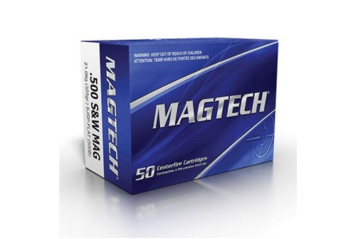 Magtech 500 S&W Magnum 325gr SJSP FP Ammunition 20rds - 500B