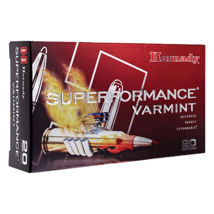 Hornady Superformance Varmint 223 Remington Ammo 35 Grain NTX Lead Free Rifle Ammo - 20 Rounds