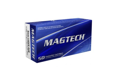 Magtech 9mm Luger 147gr FMJ Ammunition 50rds - 9G