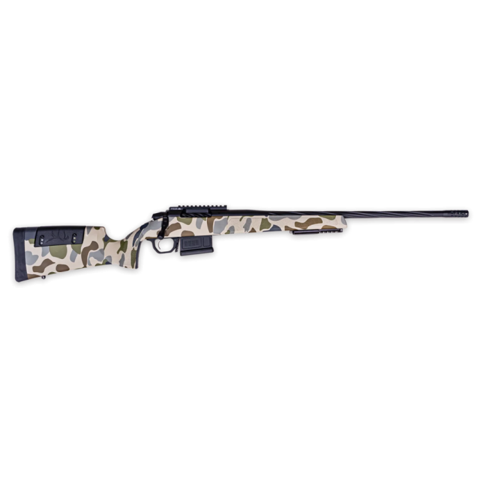 Weatherby 307 257 Wthby Mag 26" Threaded Barrel Custom HUSH Camo Rifle