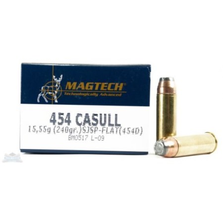 Magtech 454 Casull 240gr SJSP Ammunition 20rds - 454D