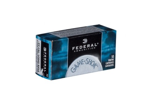 Federal Premium Small Game .22 Long Rifle 38 Grain Jacketed Hollow Point Rimfire Ammunition, 50 Rounds, 712