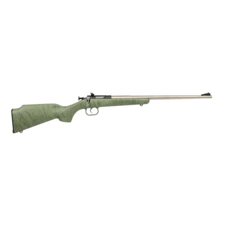 CRICKETT 22LR SS GRN/BLK WEB