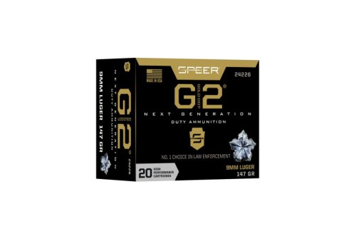 Speer Gold Dot 9mm 147 gr G2 Personal Protection 20 Rounds Ammunition - 24226