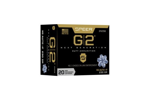 Speer Ammo 24256 Gold Dot G2 45 ACP +P 230 gr G2 20 Bx/ 10 Cs