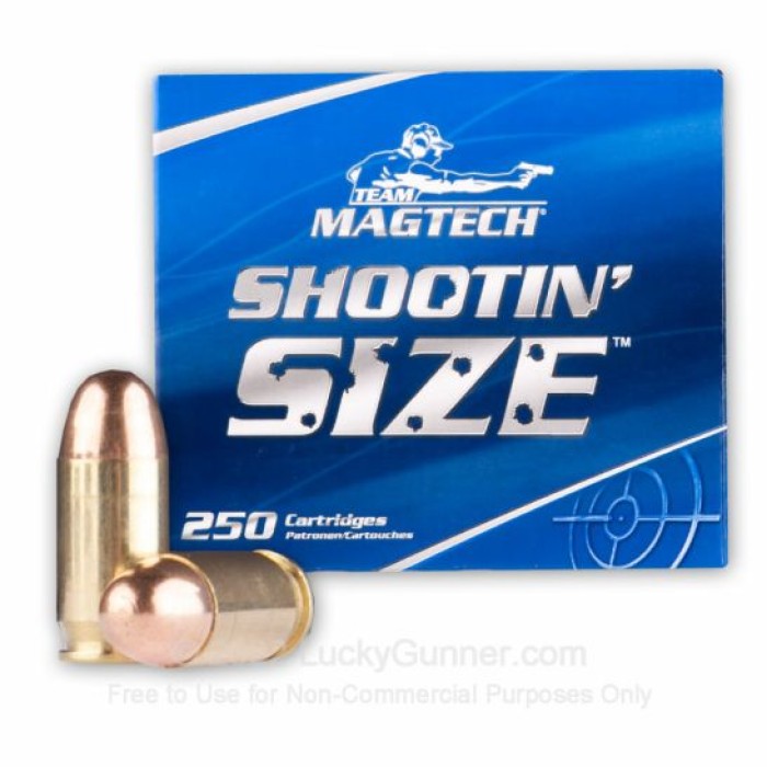 Magtech 380Acp 95Gr Fmj Shootin Size 250Ct 4/Cs MP380A