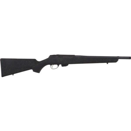 Tikka T1x Left Hand 17hmr 16" Threaded Blued/roughtech Emrld