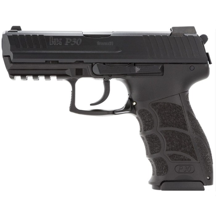 H&K P30 V3 9MM DA 15RD B FS