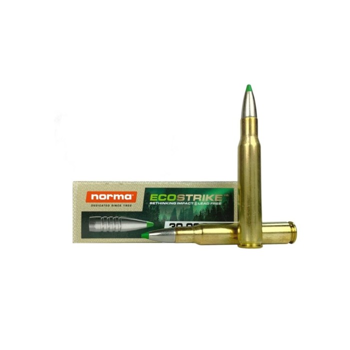 Norma ECOSTRIKE .30-06 Springfield 150gr Polymer Tip Lead-Free Rifle Ammo - 20 round box - Dirty Bird Industries