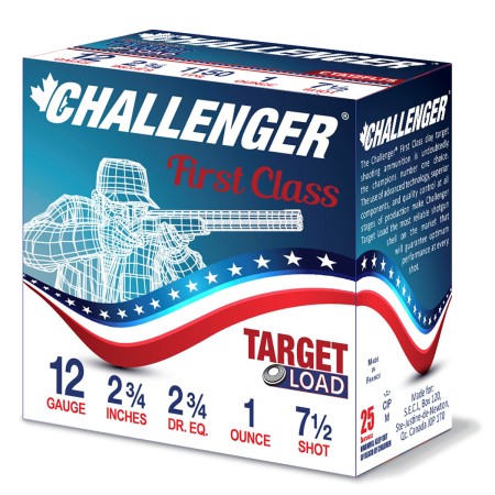 Challenger First Class Target Load 12Ga #7.5 1Oz 40257