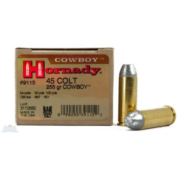 Hornady Cowboy 45LC LFN 255GR 20rds