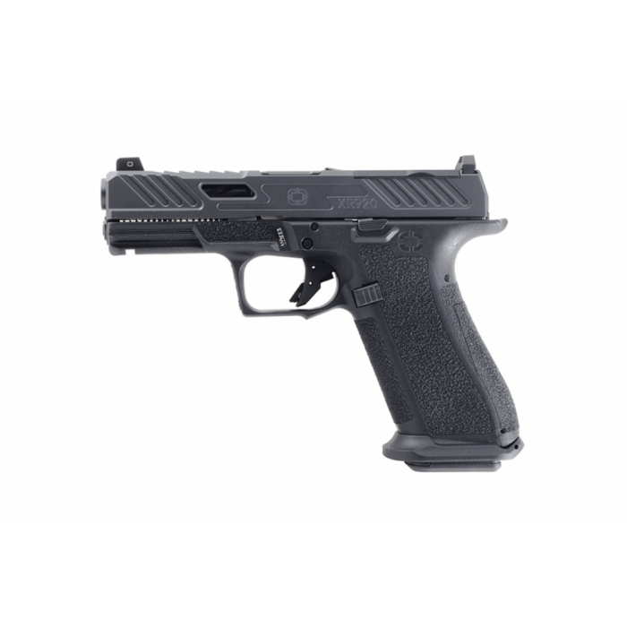 SHADOW SYSTEMS XR920 Elite 9mm 4in 10rd Black Spiral Unthreaded Barrel CA Compliant Semi-Auto Pistol (SS-3040-CA) SHADOW SYSTEMS XR920 Elite 9mm 4in 10rd Black Spiral Unthreaded Barrel CA Compliant Semi-Auto Pistol (SS-3040-CA)