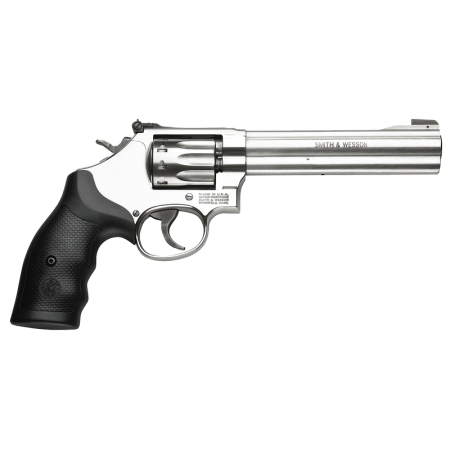 Smith and Wesson 617 Stainless .22 LR 6-inch 10-Rounds Adjustable Sights