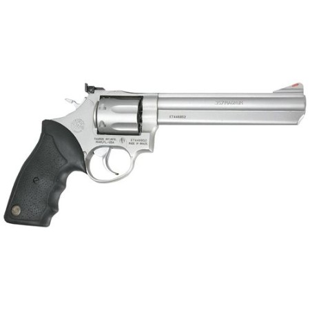 Taurus Model 66 Single-Action/Double-Action Revolver -Stainless Steel - 6