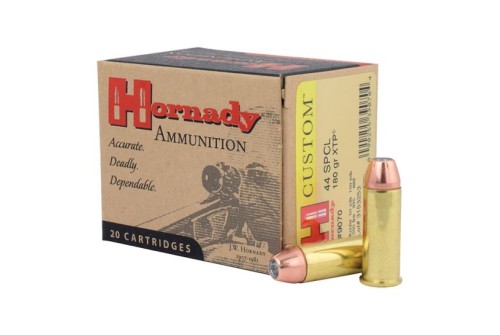 Hornady .44 SPCL 180gr XTP Custom Pistol Ammunition 20rds - 9070