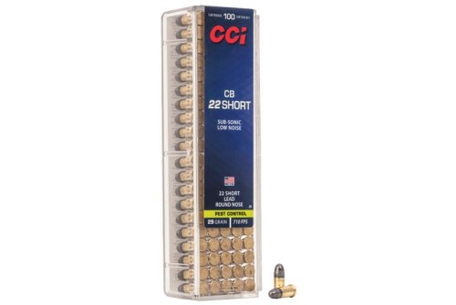 CCI .22 CB Short 29gr LRN Ammunition 100rds- - -0026