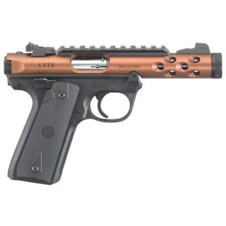 RUGER MARK IV 22/45 LITE 22LR 4.4 BRONZE 10RD 43909