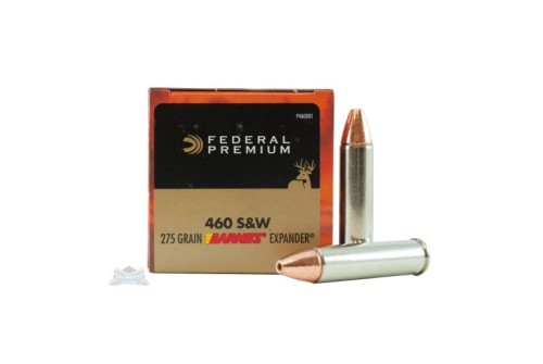 Federal 460 S&W Magnum  275gr Barnes Expander Ammunition 20rds - P460XB1