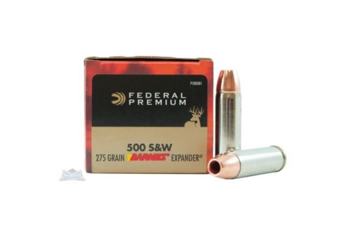 Federal 500 S&W Magnum 275gr Barnes Expander Ammunition 20rds - P500XB1