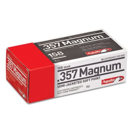 Aguila 357mag 158gr Sjhp 50/500