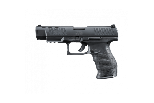 Walther PPQ 9mm 5" Pistol, Black - 2796091