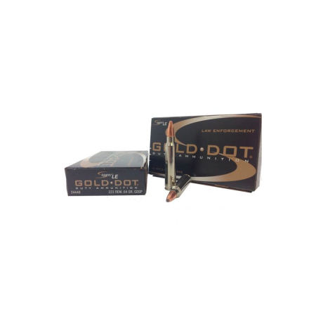 CCI/Speer .223 Ammo 64gr Gold Dot Duty Ammunition - 20rds - Dirty Bird Industries