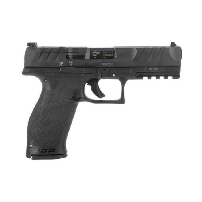 Walther PDP Full-Size 9mm Optics Ready Pistol with 4.5 Inch Barrel and Three Magazines