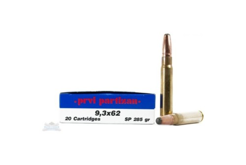 Ppu Ammo 9.3x62mm - 285gr. Jsp 20-pack