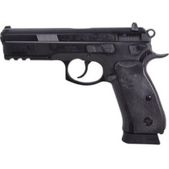 CZ 75 SP-01 Tactical 50th Anniversary Elite Pistol 9 mm 4.6 in. Black w/Ambi Decocker 10 rd. CZ 75 SP-01 Tactical 50th Anniversary Elite Pistol 9 mm 4.6 in. Black w/Ambi Decocker 10 rd.