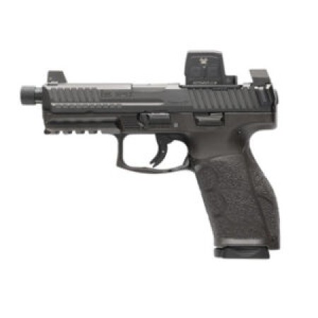 HK VP9A1 X Tactical Optic Equipped 9mm Luger 4.7in 17rd/20rd Black Striker-Fired Pistol w/ Vortex Defender-CCW Enclosed Solar Micro Red Dot (81001364)